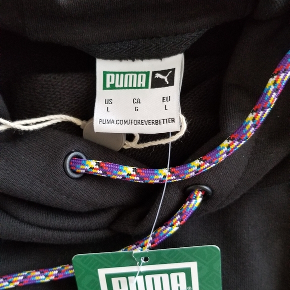 Hoodie black for men - Picture 4 of 8